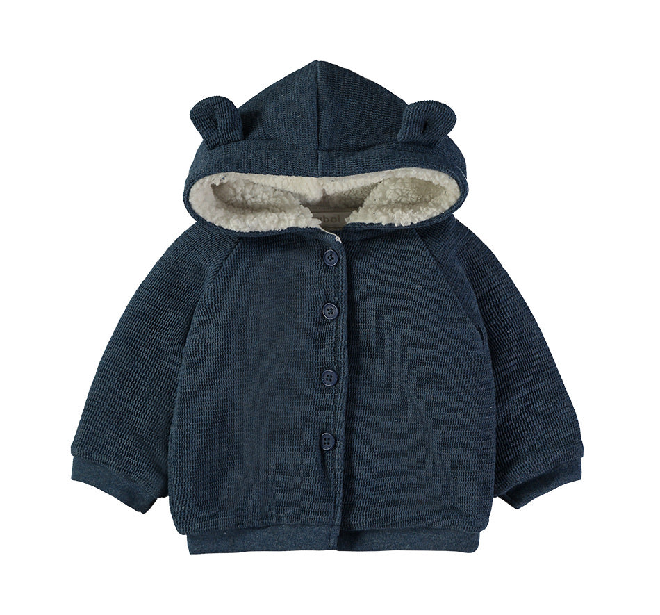 Chaqueta con borreguito 260932-AZUL