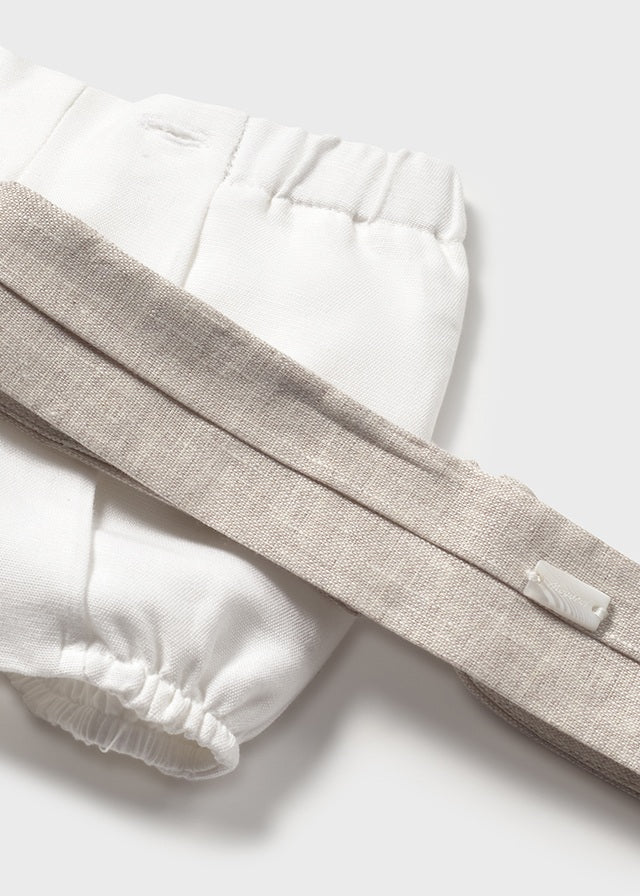 Conjunto lino 1214 63 blanco