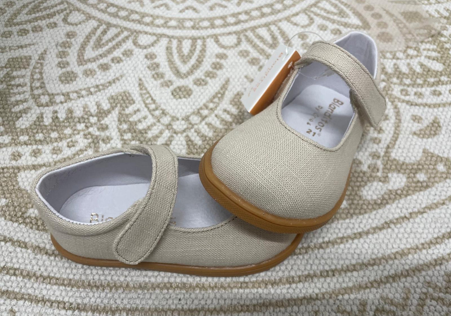 Mercedita lino beige