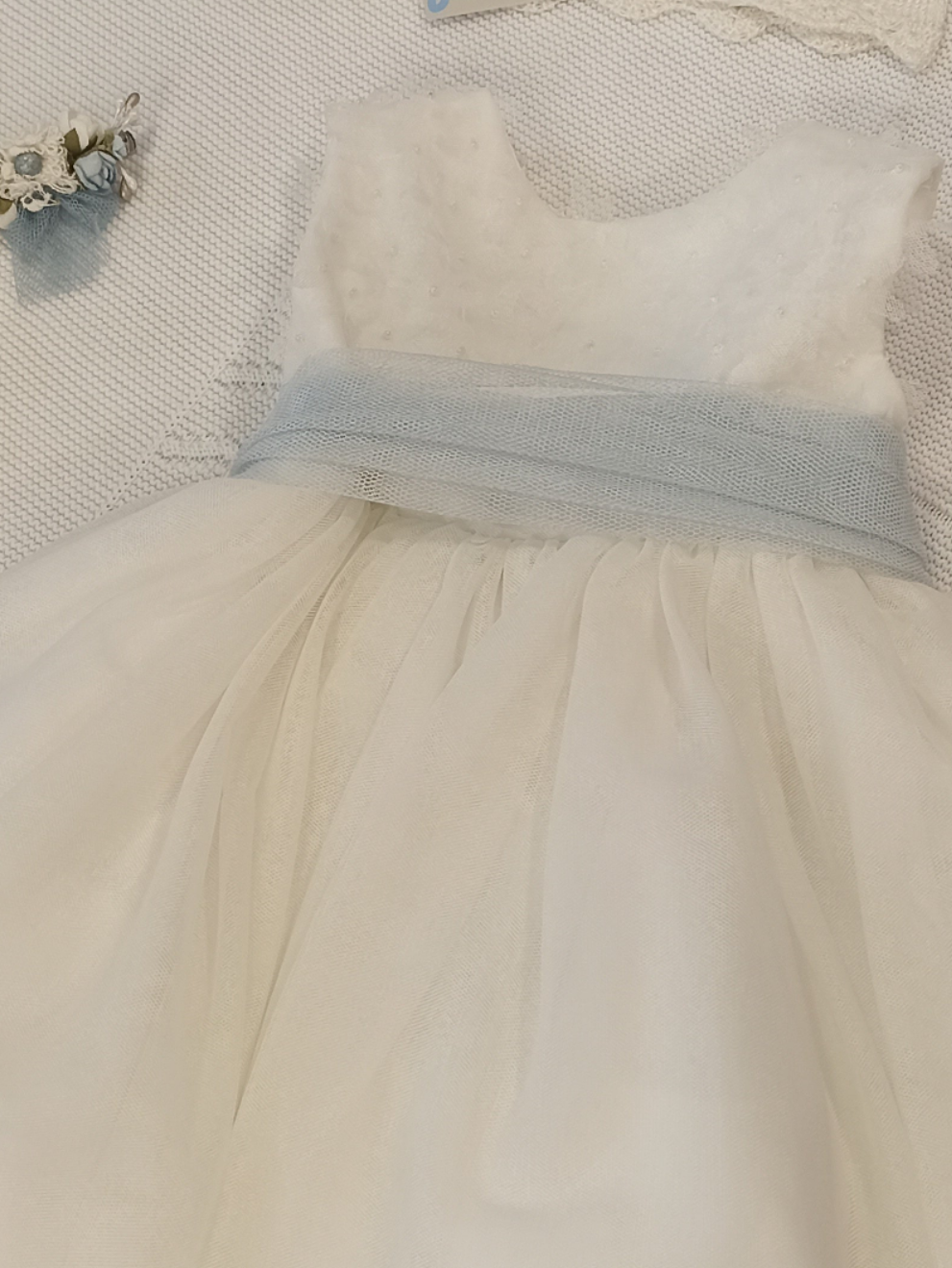 Vestido 56130 celeste