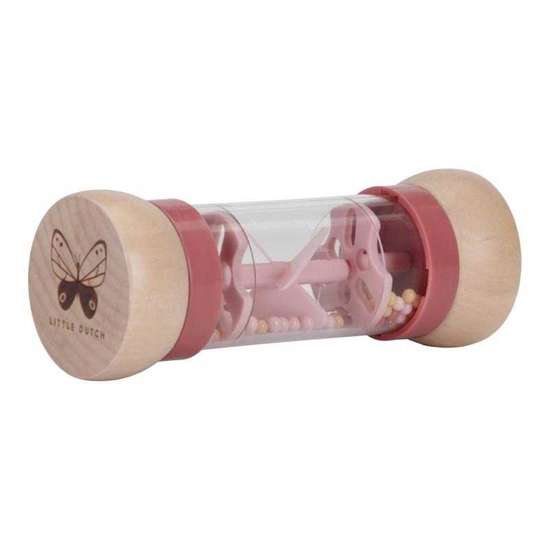 SONAJERO DE LLUVIA FLORES Y MARIPOSA