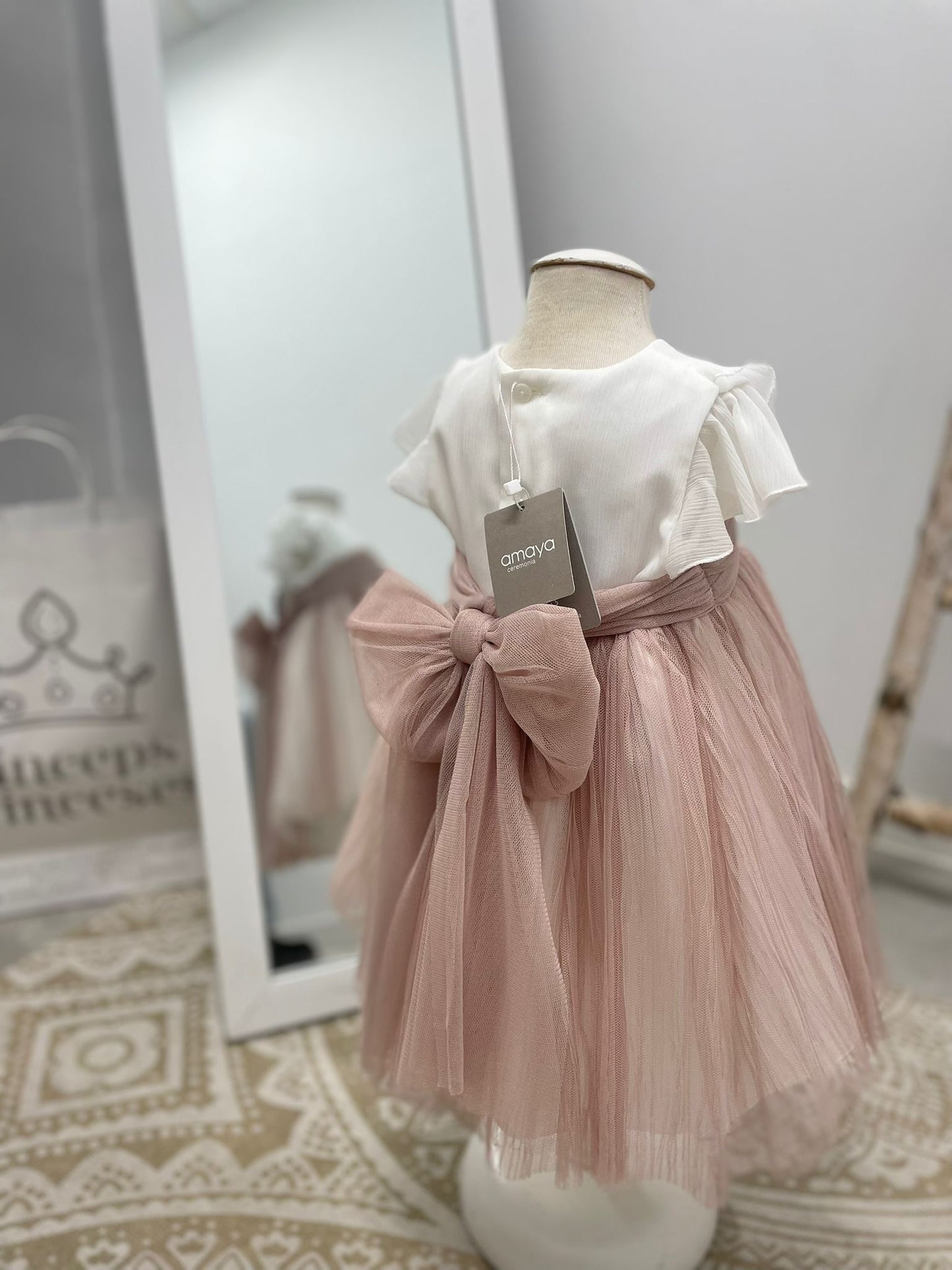 Vestido malva