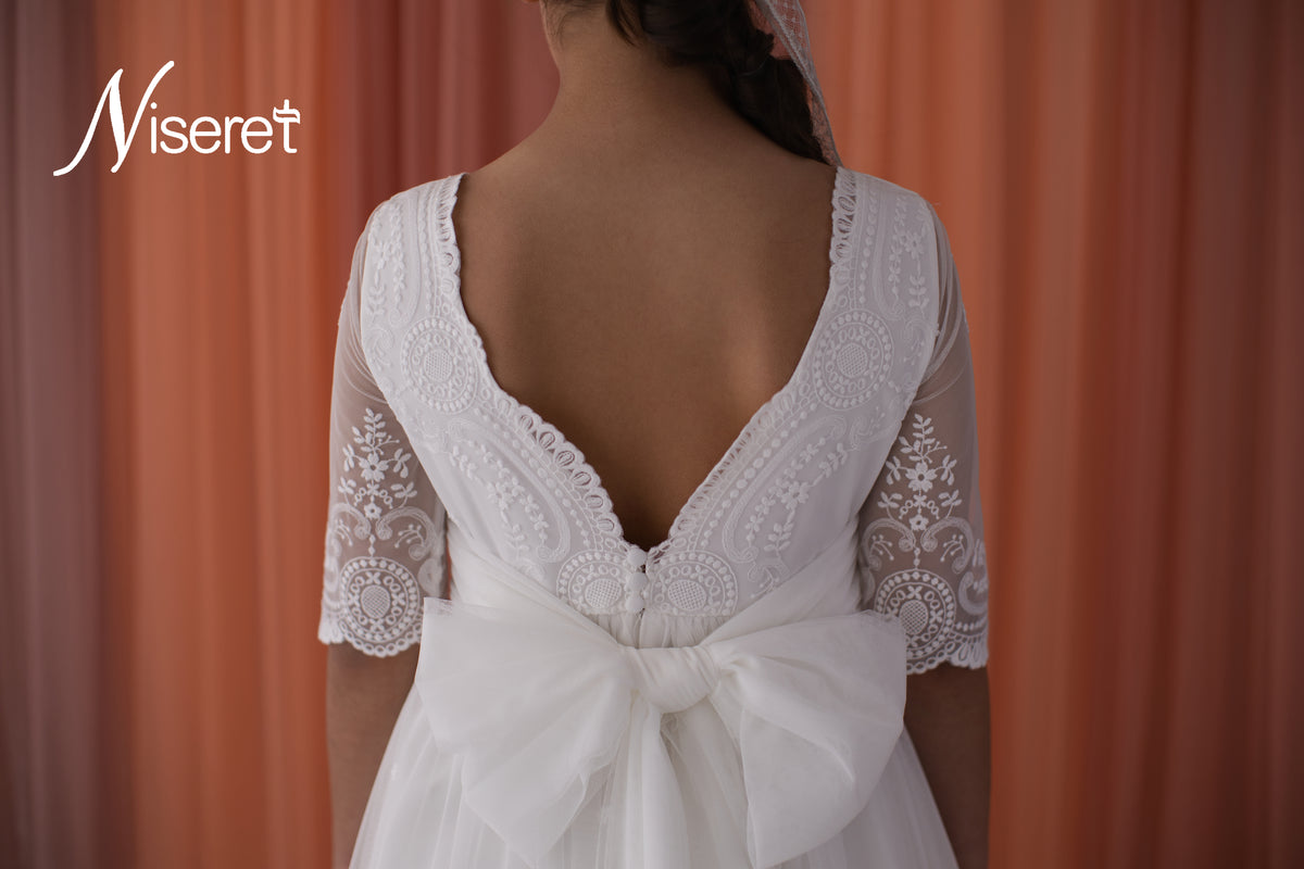 VESTIDO COMUNION LARGO