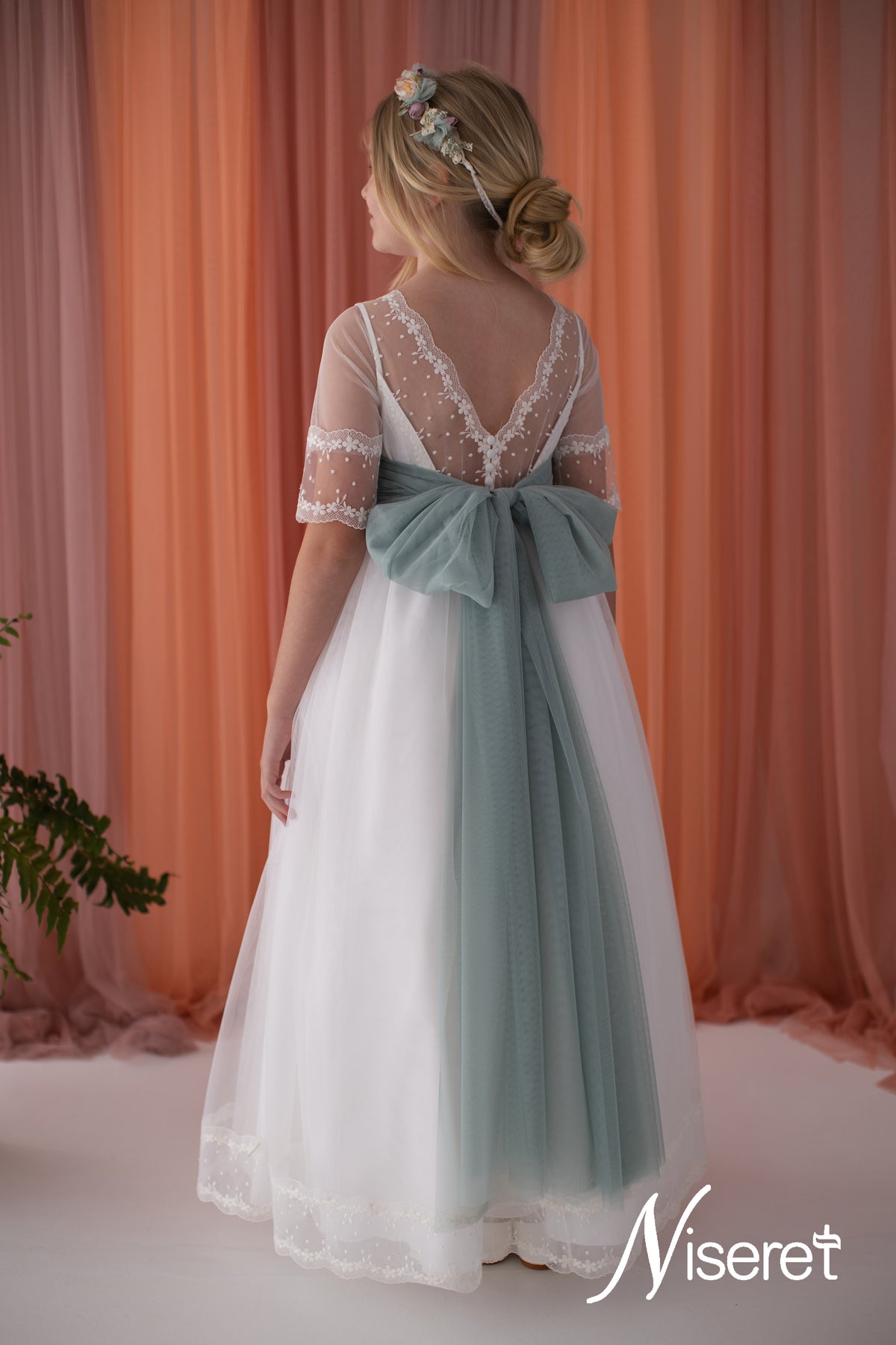VESTIDO COMUNION LARGO
