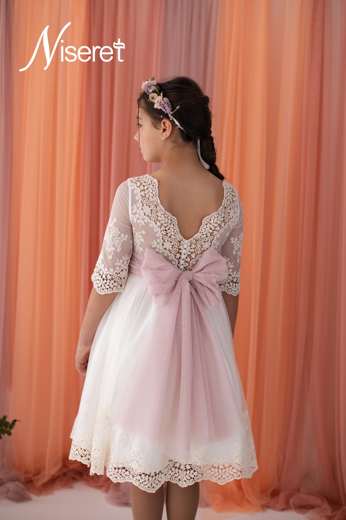 VESTIDO COMUNION LARGO