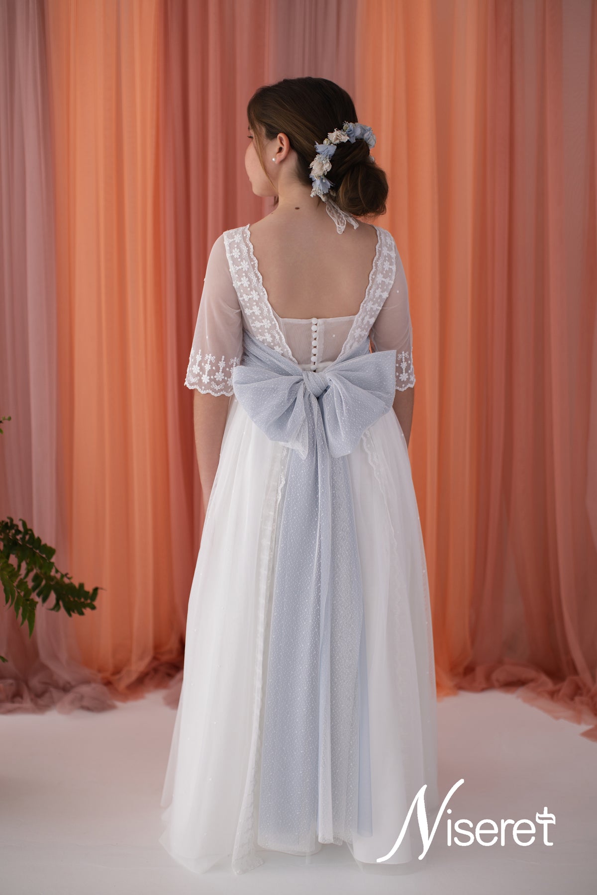 VESTIDO COMUNION LARGO