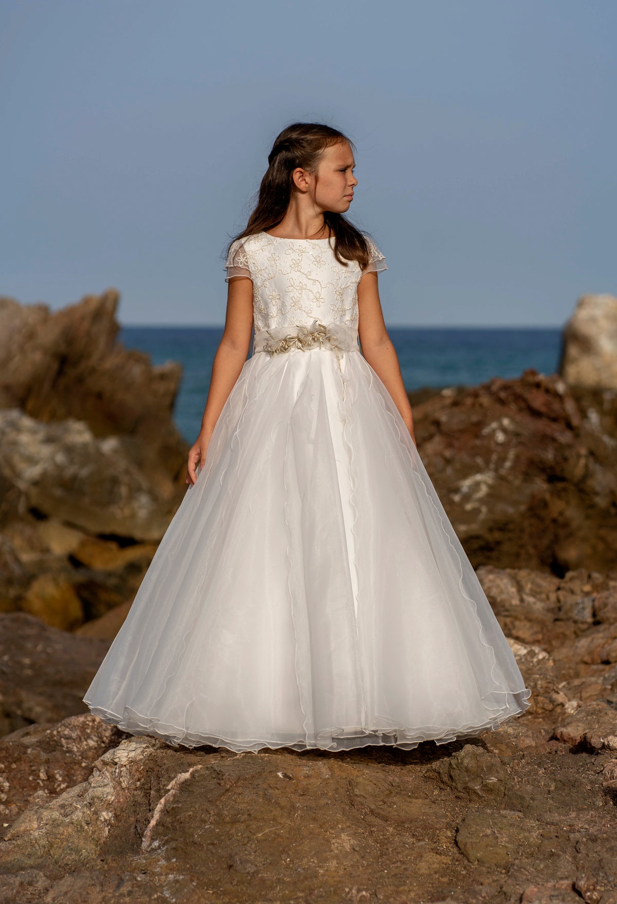 VESTIDO COMUNION LARGO