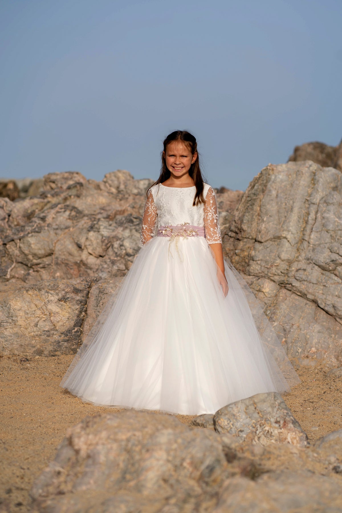 VESTIDO COMUNION LARGO