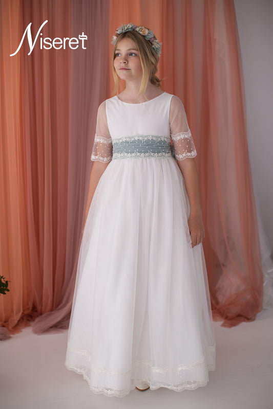 VESTIDO COMUNION LARGO
