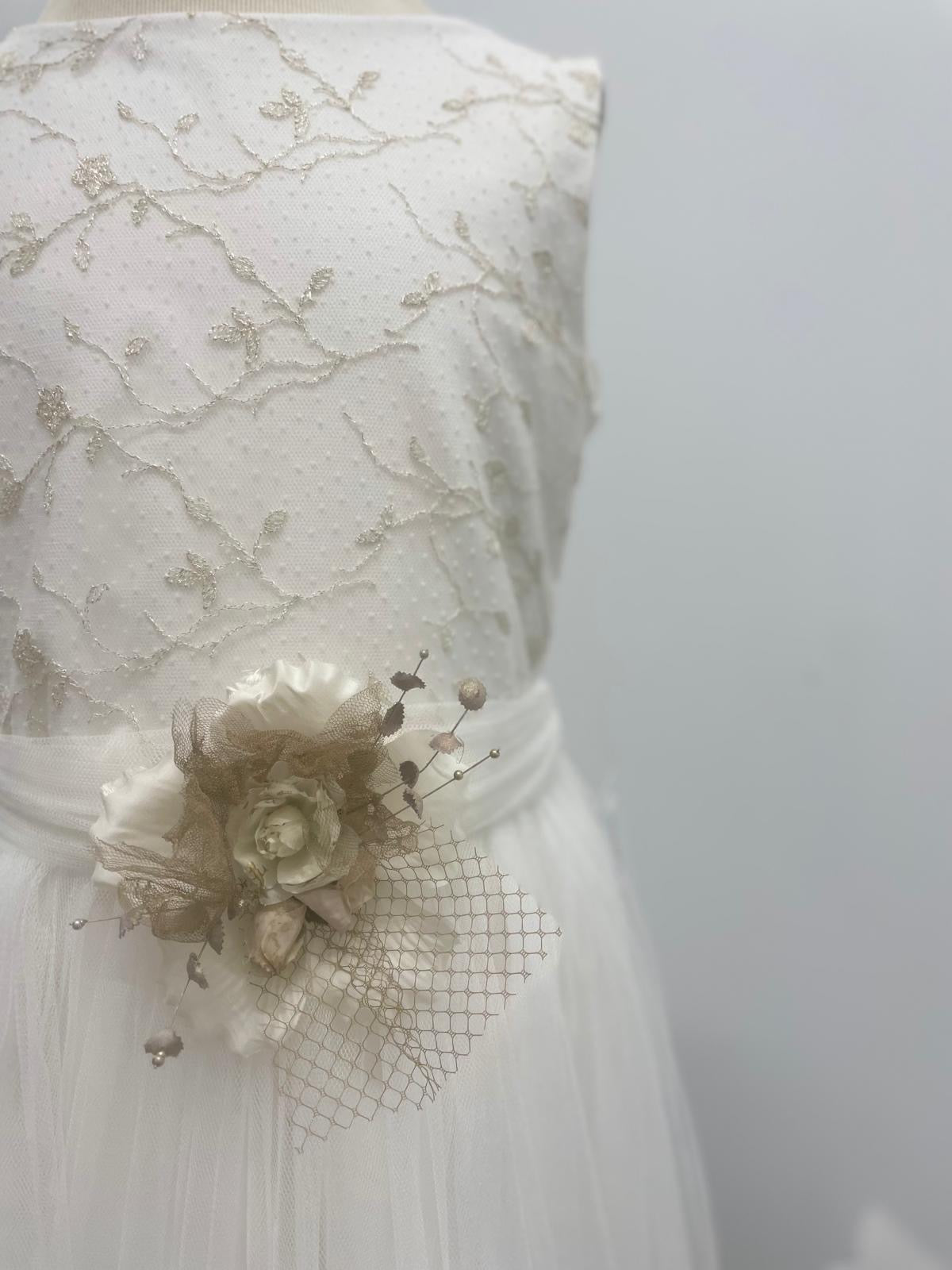 VESTIDO COMUNION LARGO