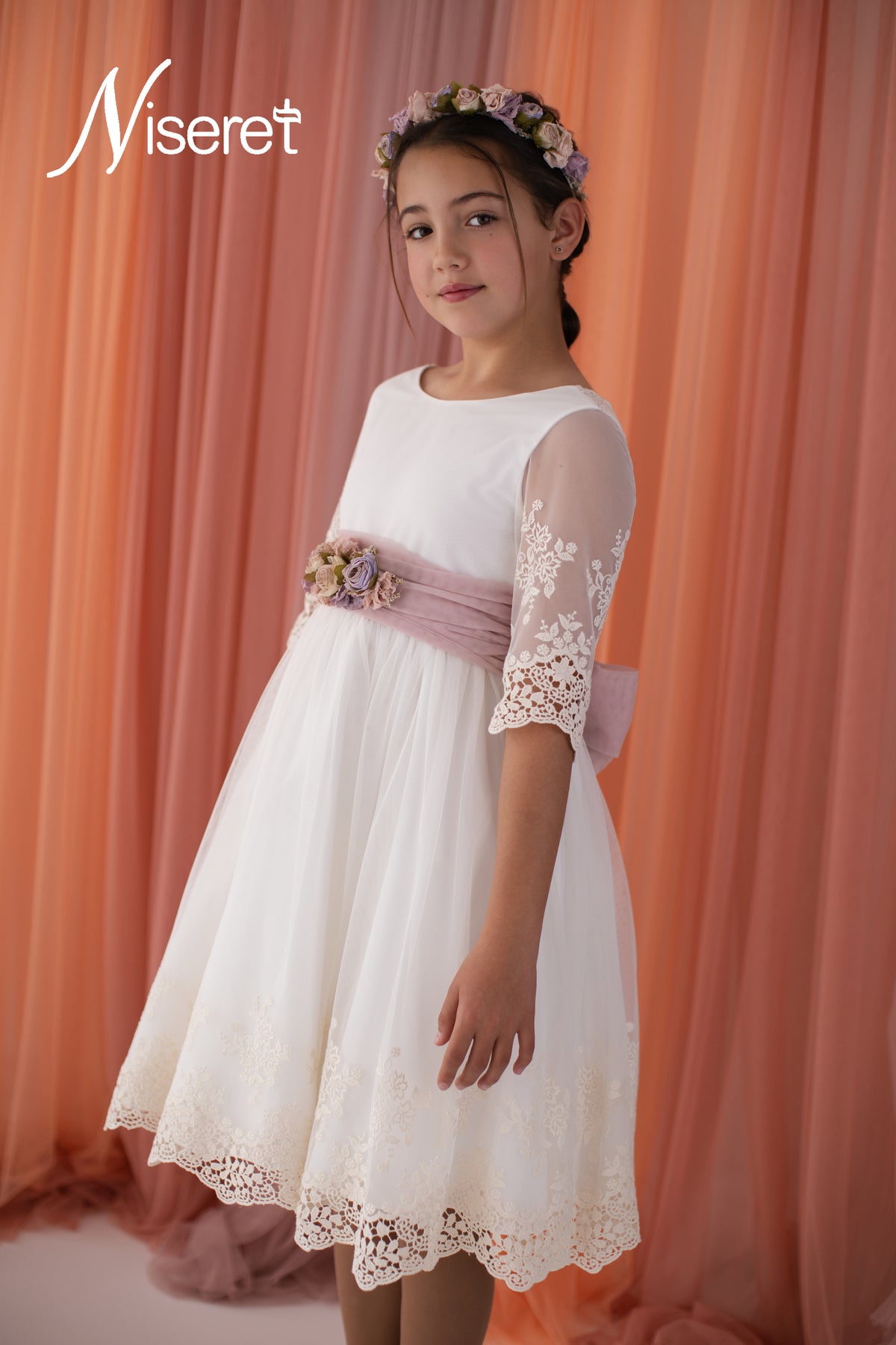 VESTIDO COMUNION LARGO