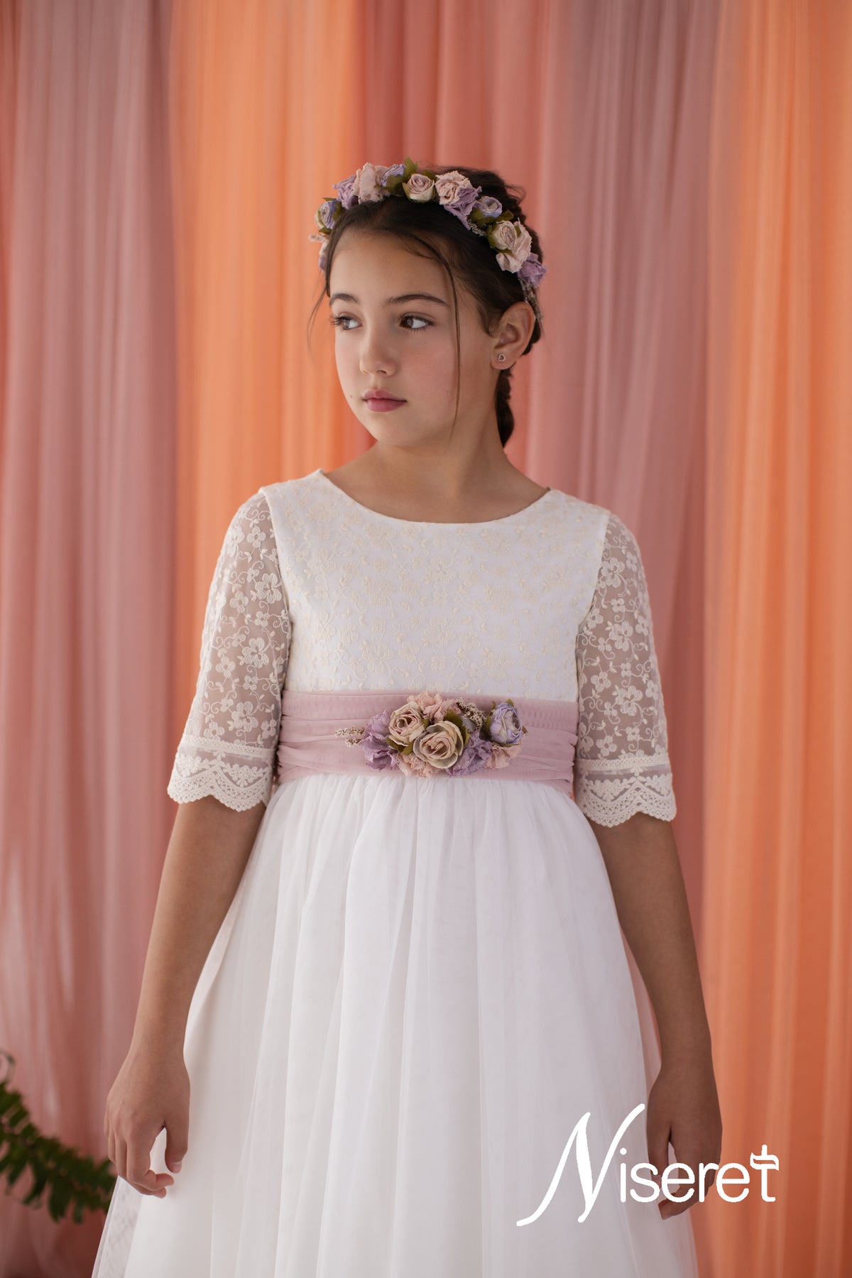 VESTIDO COMUNION LARGO