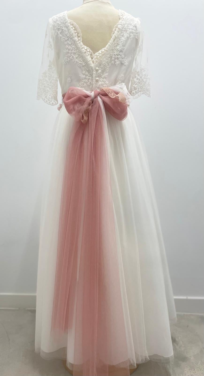 VESTIDO COMUNION LARGO
