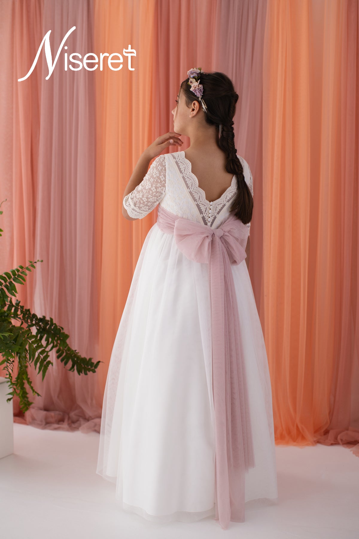 VESTIDO COMUNION LARGO
