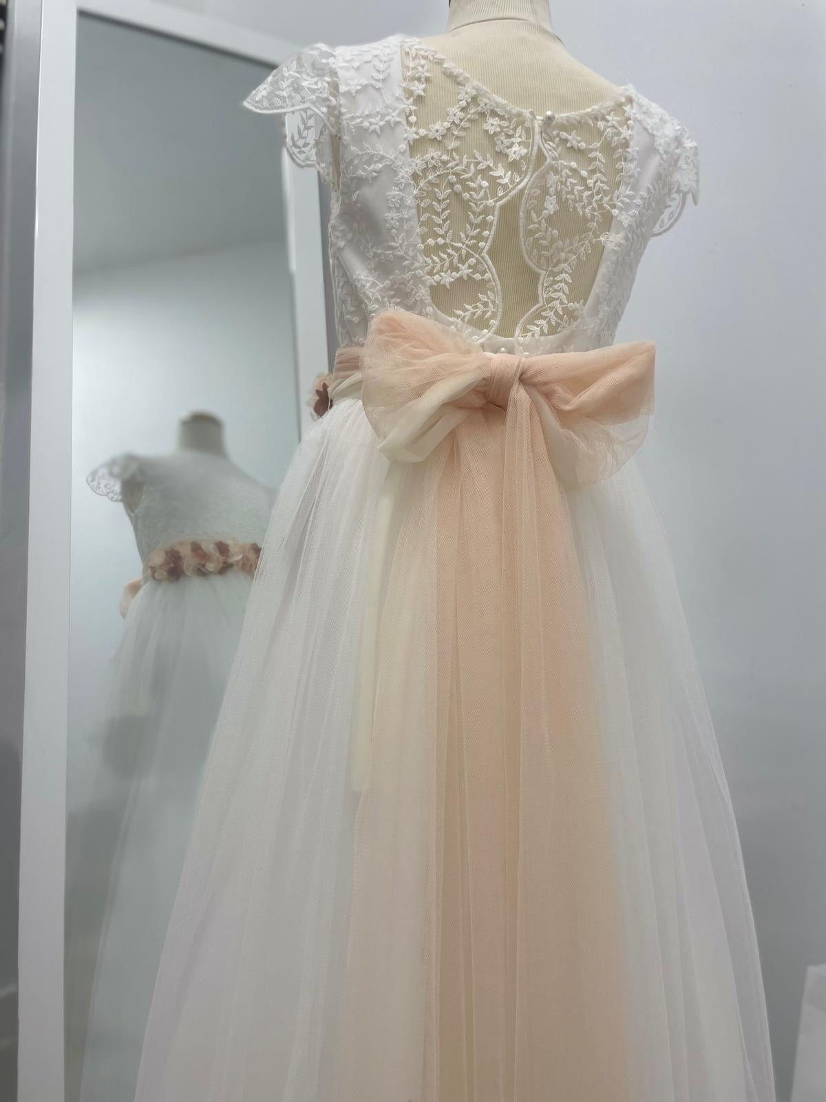 VESTIDO COMUNION LARGO