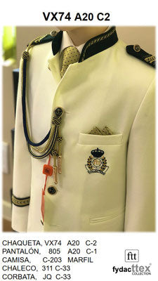 TRAJE ALMIRANTE