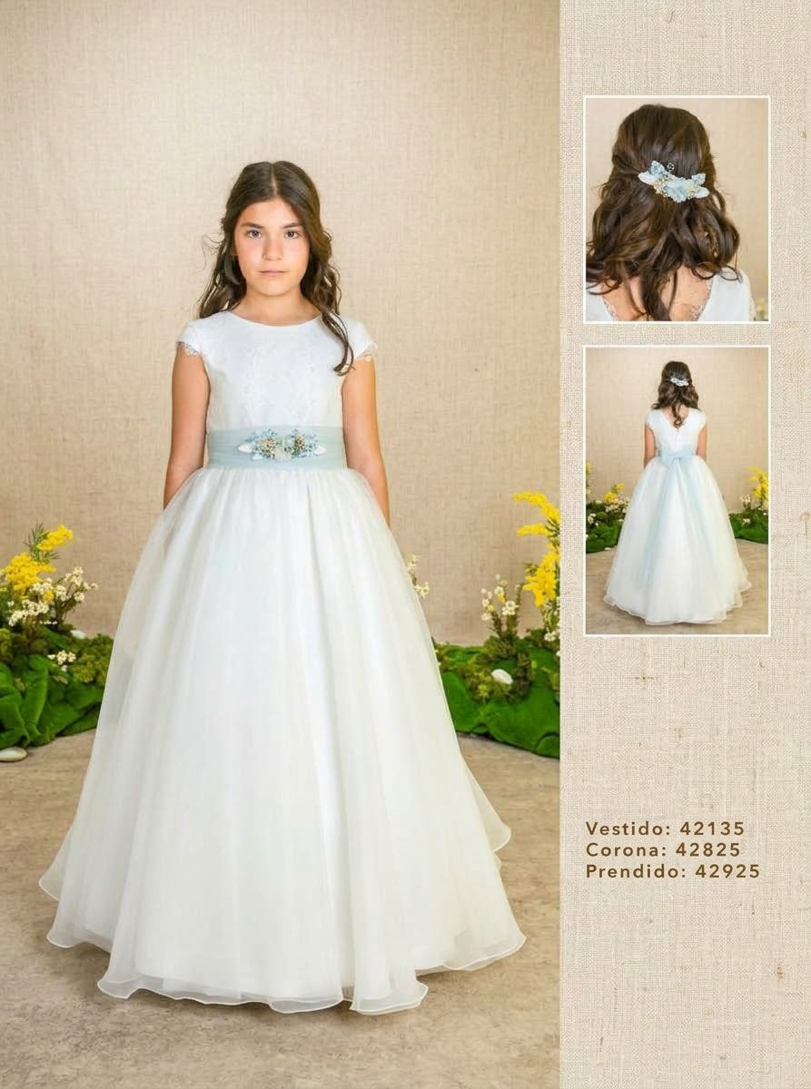 VESTIDO COMUNION LARGO