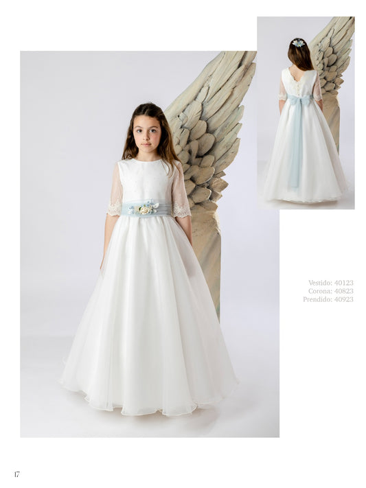 VESTIDO COMUNION LARGO