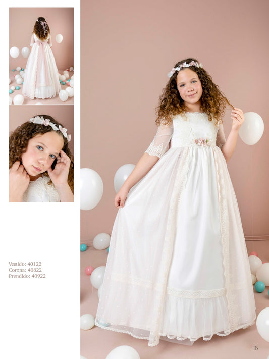 VESTIDO COMUNION LARGO