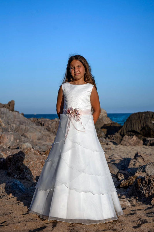 VESTIDO COMUNION LARGO
