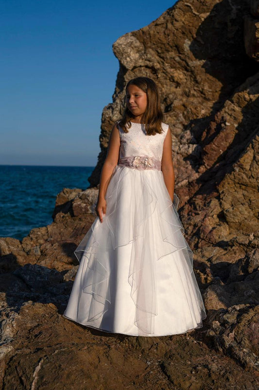 VESTIDO COMUNION LARGO