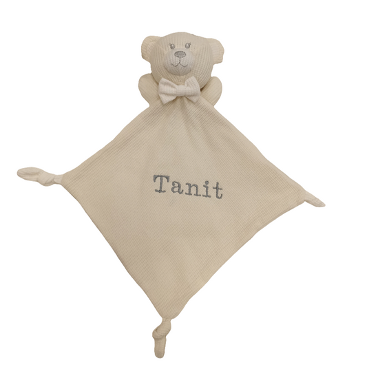 Dou dou personalizado osito crudo.