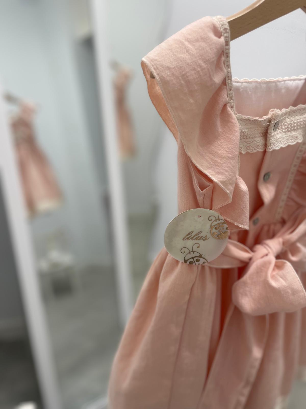 Vestido salmón 38156