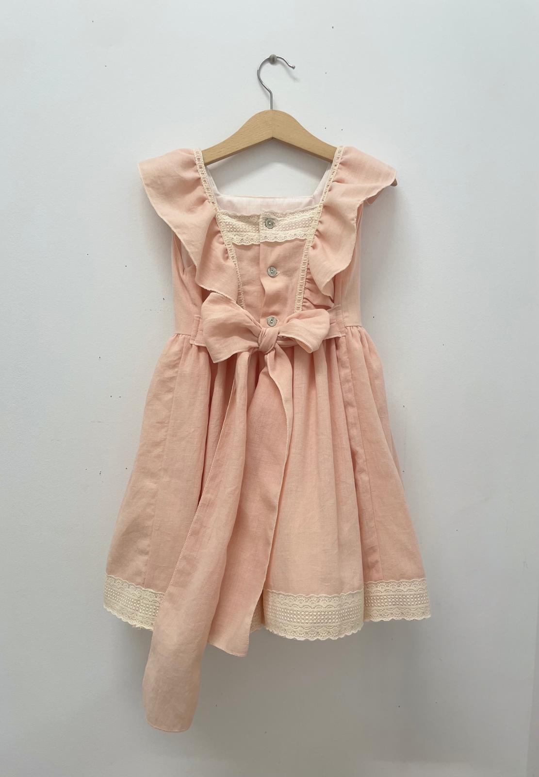 Vestido salmón 38156